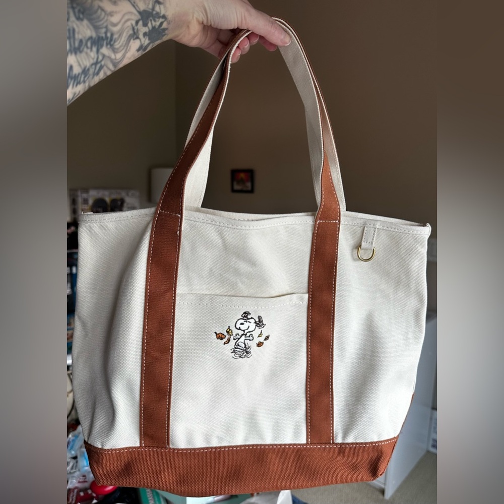 American Eagle Snoopy Tote